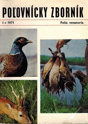 Folia venatoria - Poovncky zbornk 1/1971 