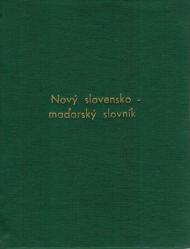 Nov slovensko - maarsk slovnk 