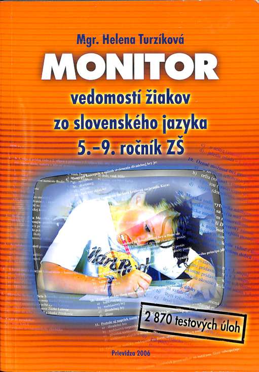 Monitor vedomost iakov zo slovenskho jazyka 5. - 9. ronk Z