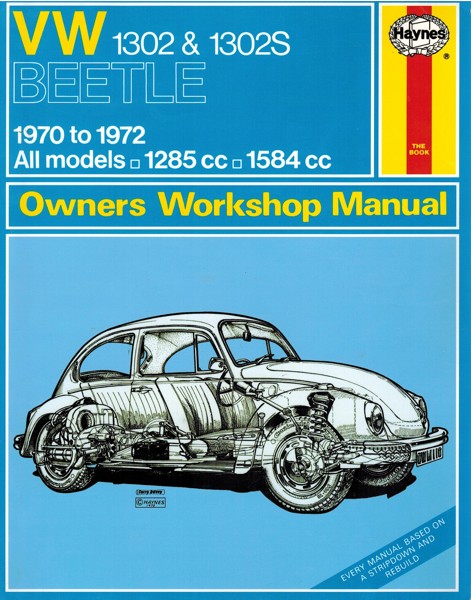 VW Beetle 1302&1302S (manul+ katalg nhr. dielov) 