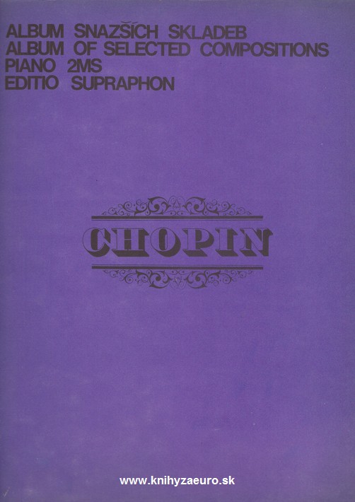 Album snazch skladeb - Chopin 