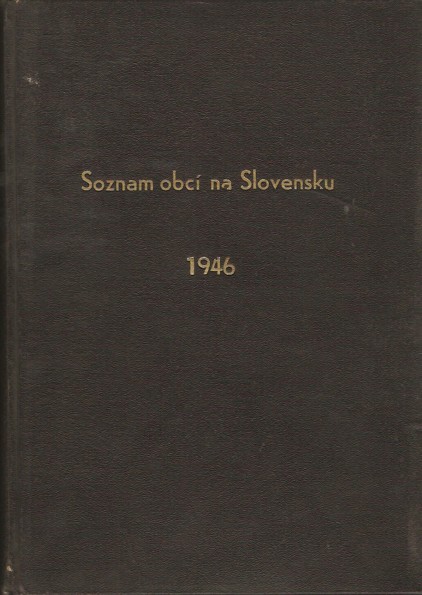 Soznam obc na Slovensku 1946 