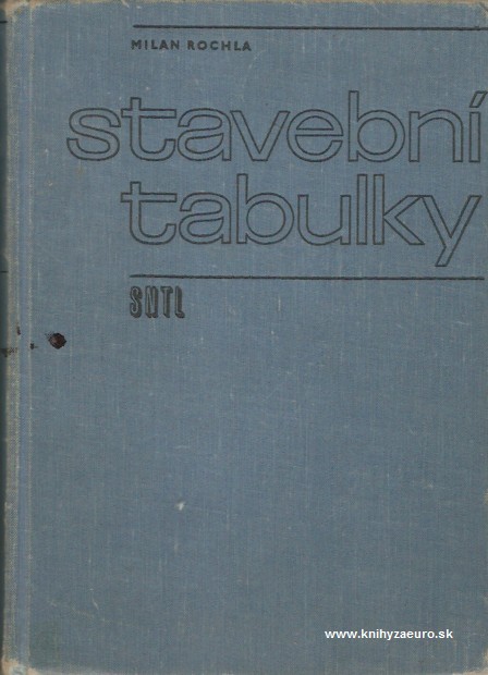 Stavebn tabulky (1970) 