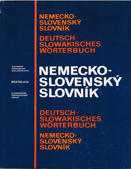Nemecko-slovenský slovník (1986)