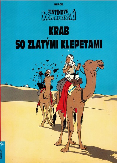 Tintinove dobrodrustv - Krab so zlatmi klepetami 