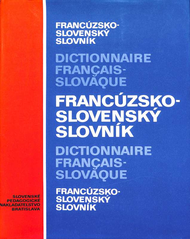 Franczsko - Slovensk slovnk (1988)