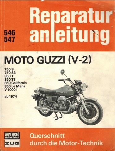 Moto Guzzi (V-2) Reparatur anleitung