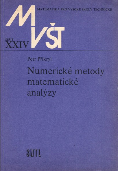 Numerick metody matematick analzy (1985)