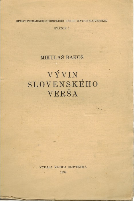Vvin Slovenskho vera (1939)