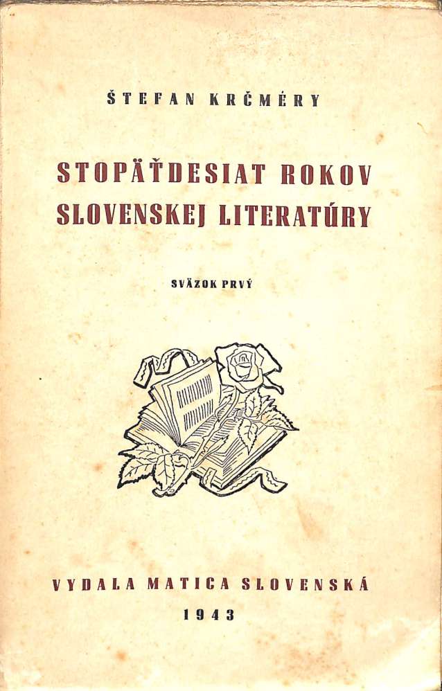Stopdesiat rokov slovenskej literatry I. (1943)