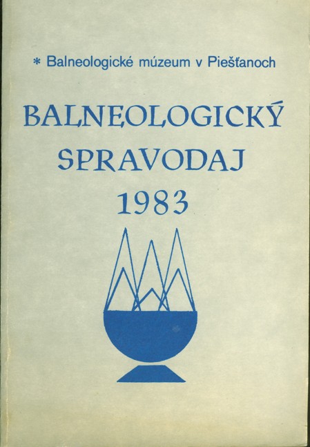 Balneologick spravodaj (1983)