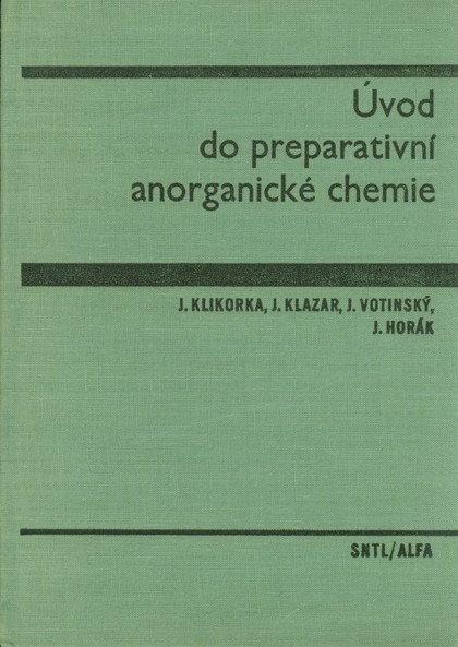 vod do preparativn anorganick chemie