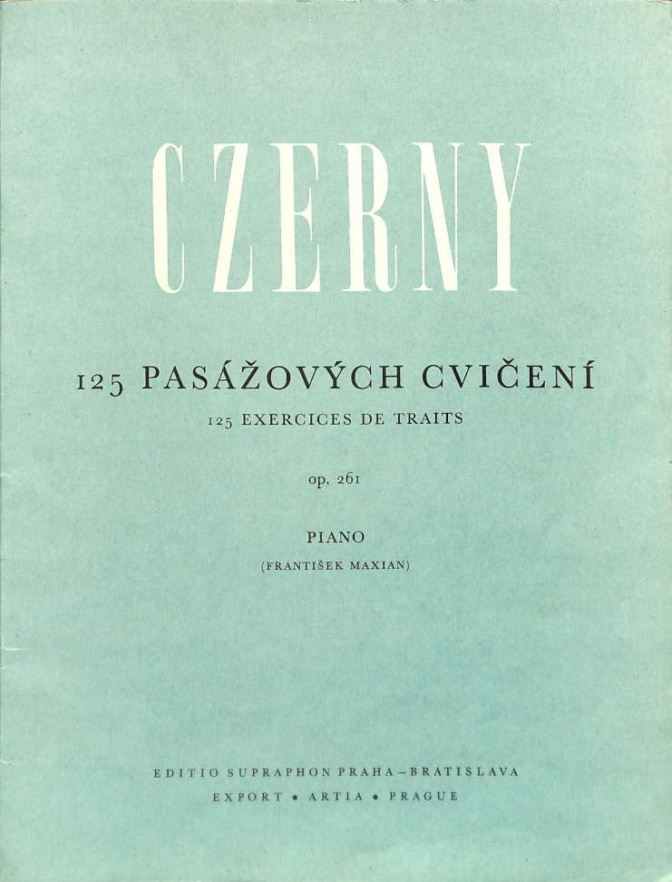 Czerny - 125 pasovch cvien
