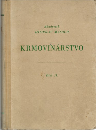 Krmovinrstvo II. (1953)