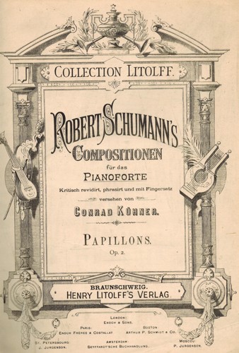 Robert Schumanns. Compositionen fur das pianoforte