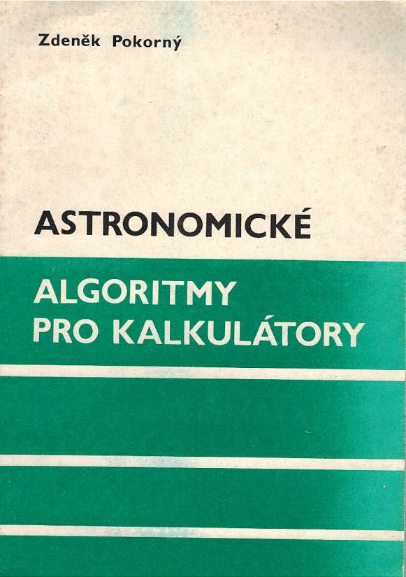 Astronomick algoritmy pro kalkultory