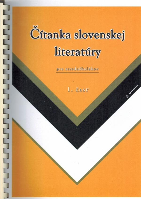tanka slovenskej literatry pre stredokolkov 1. as