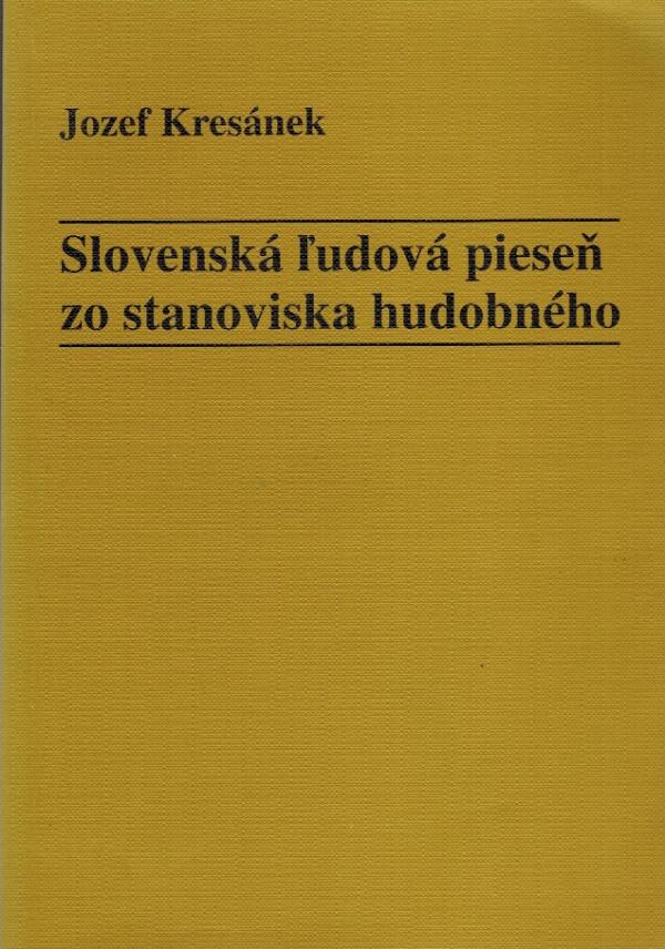 Slovensk udov piese zo stanoviska hudobnho