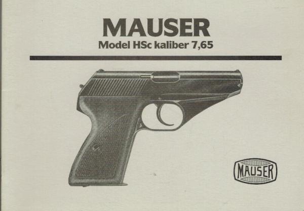 Samonabjec pistole Mauser model HSc 7,65