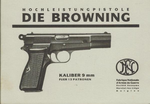 Pistole Browning 1935 re 9mm Parabellum