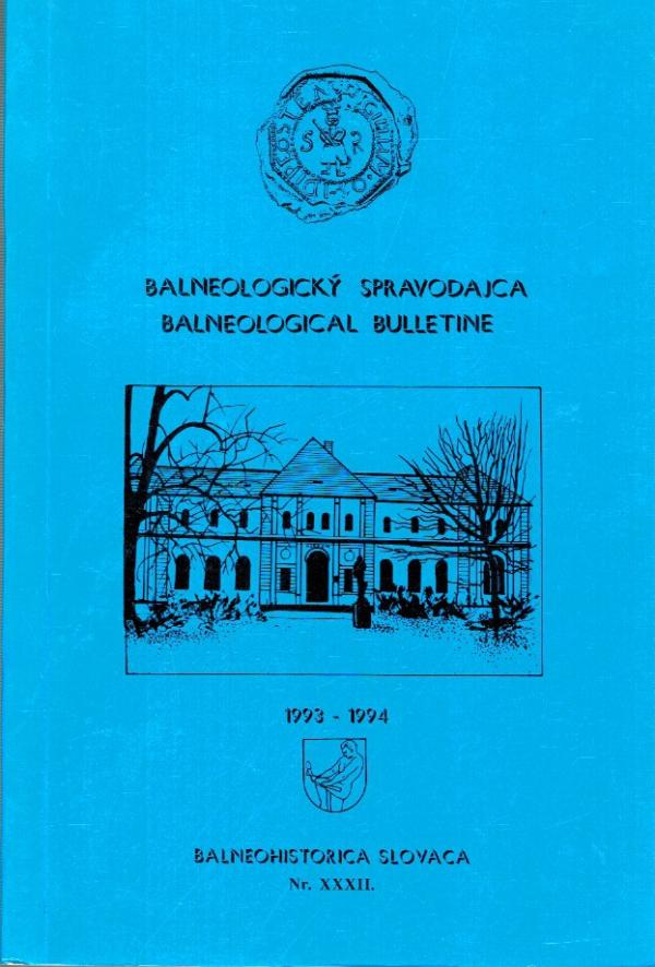Balneologický spravodajca (1993 - 1994)