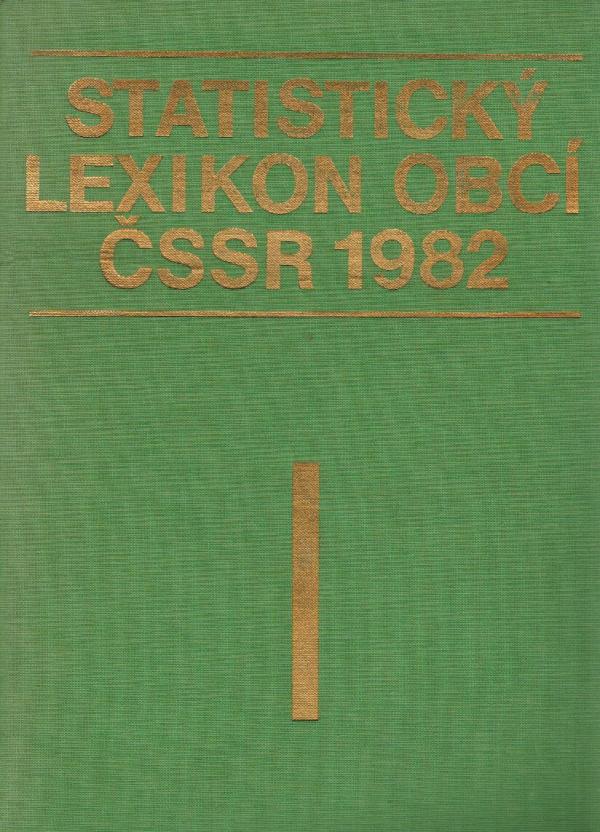 Statistick lexikn obc SSR 1982 I. II.