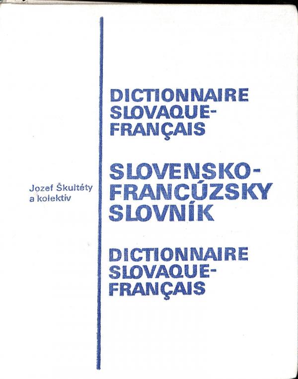 Slovensko franczsky slovnk