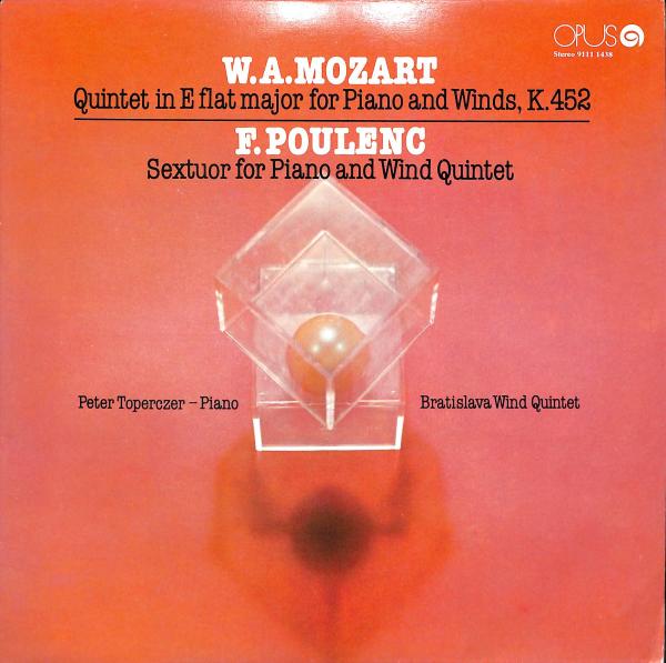 Mozart - Kvinteto Es dur pre klavr a dychov nstroje (LP)