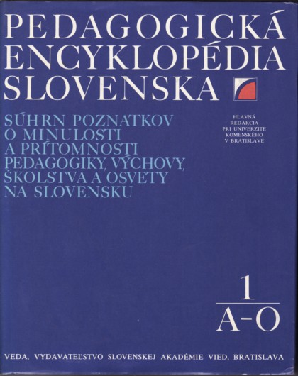Pedagogick encyklopdia Slovenska I. II.