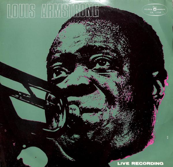 Louis Armstrong - Live recording (LP)