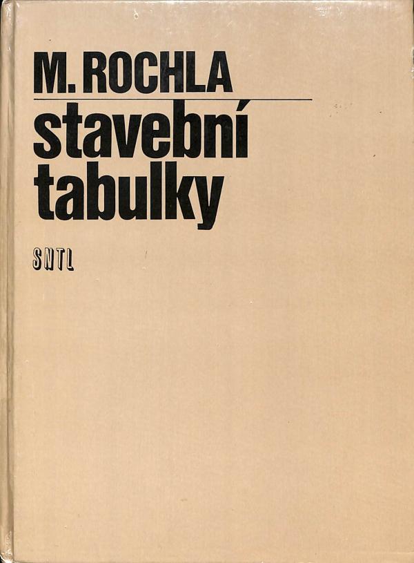 Stavebn tabulky (1987)