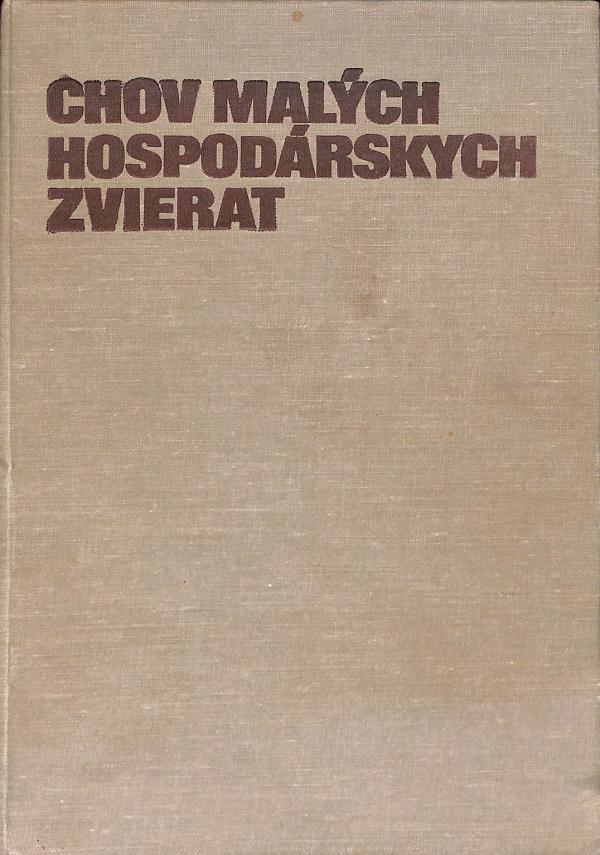 Chov malch hospodrskych zvierat