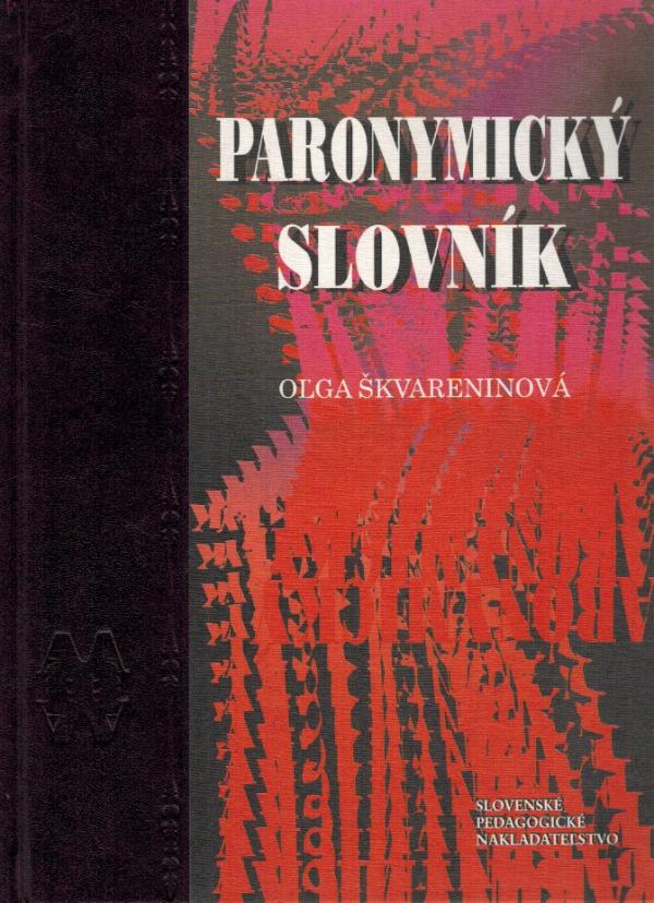 Paronymick slovnk