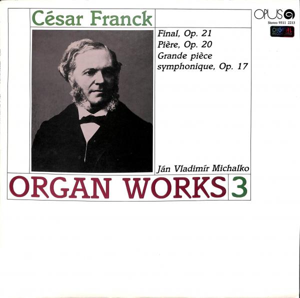 Csar Franck - Organ works 3. (LP)