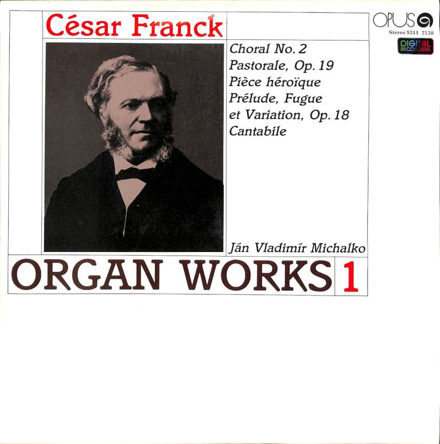 Csar Franck - Organ works 1. (LP)