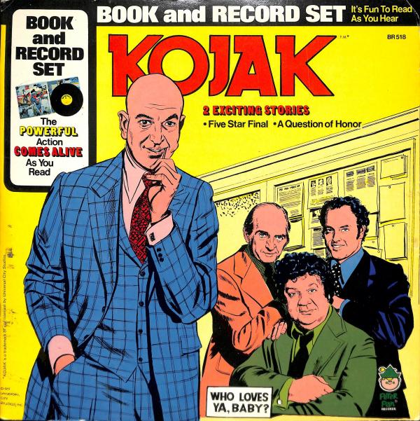 Book and record set - Kojak (LP)