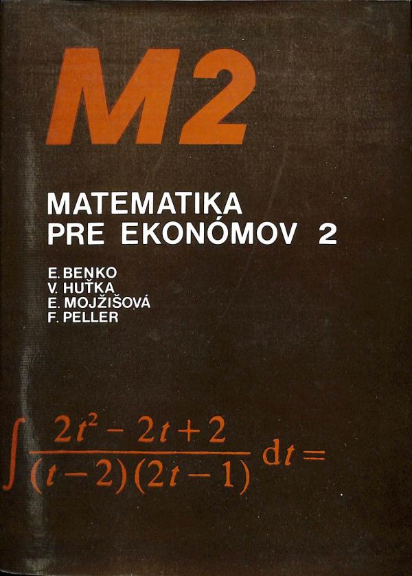 Matematika pre ekonmov 2.