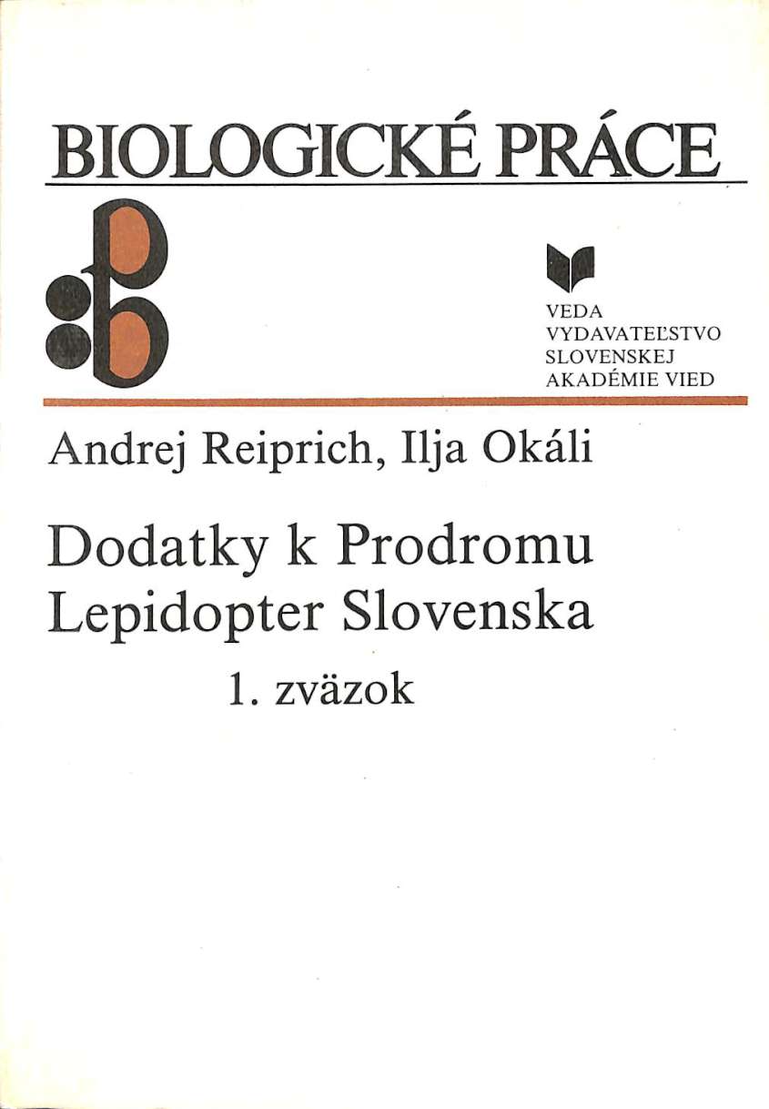 Dodatky k prodromu Lepidopter Slovenska I.