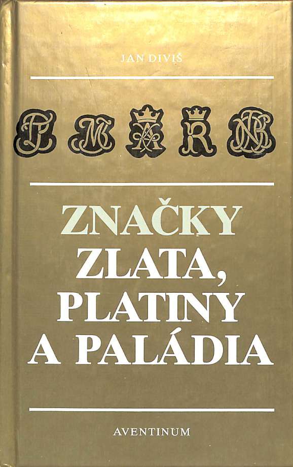 Znaky zlata, platiny a paldia