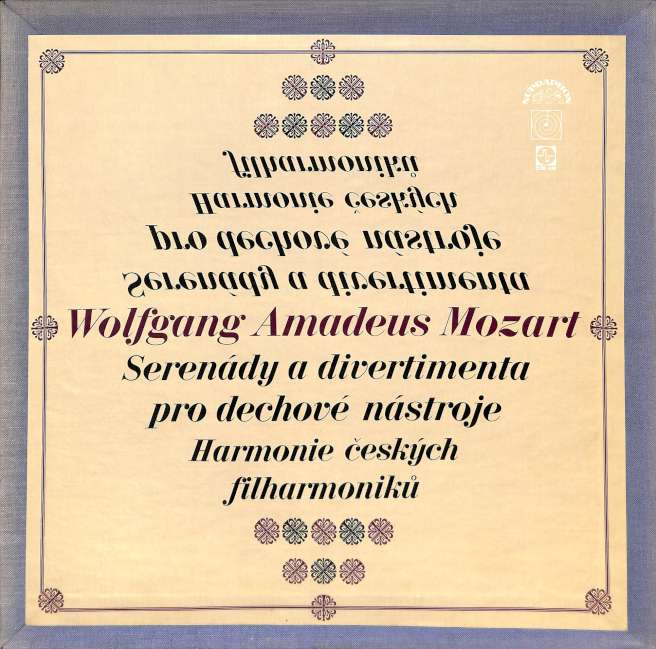 Wolfgang Amadeus Mozart - Serendy a divertimenta pro dechov nstroje (LP)