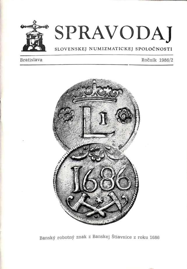 Spravodaj slovenskej numizmatickej spoločnosti 1986/2