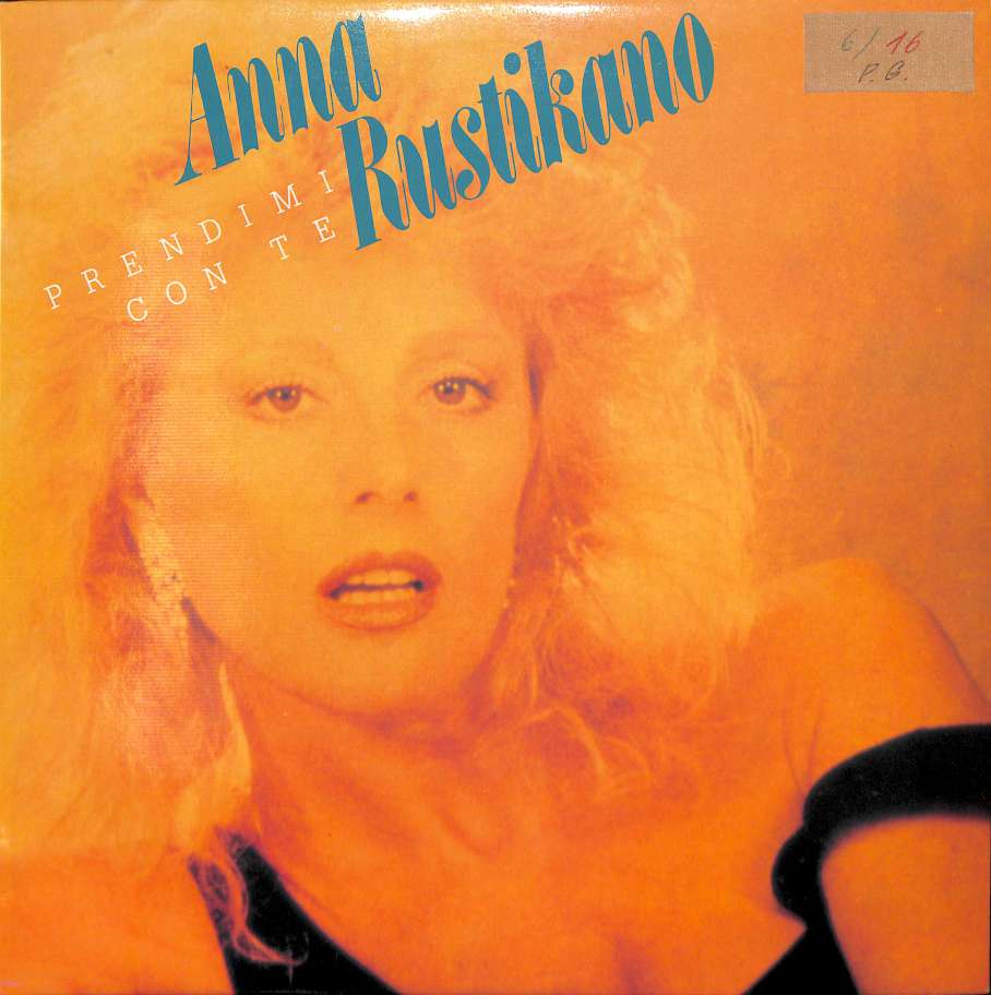 Anna Rustikano - Prendimi con te (LP)