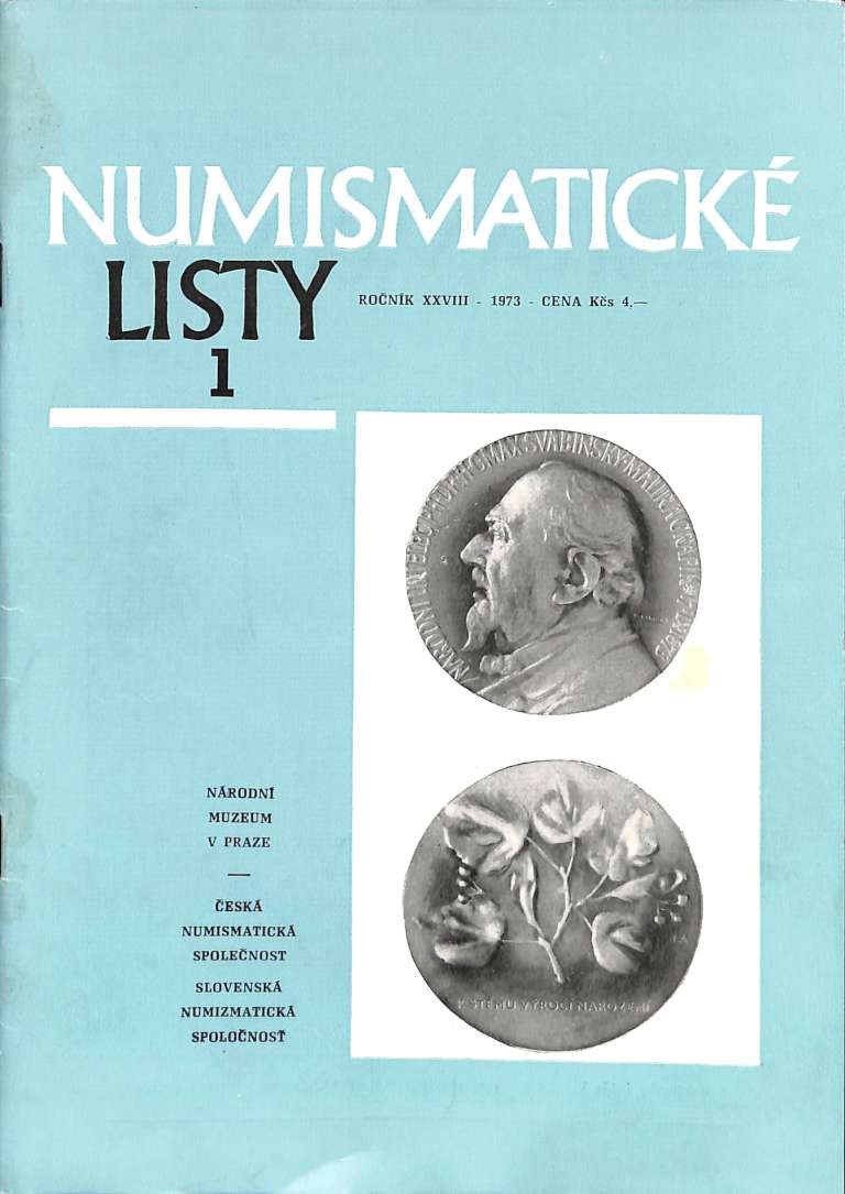 Numismatické listy 1/1973