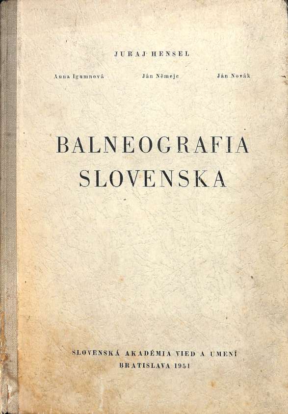 Balneografia Slovenska