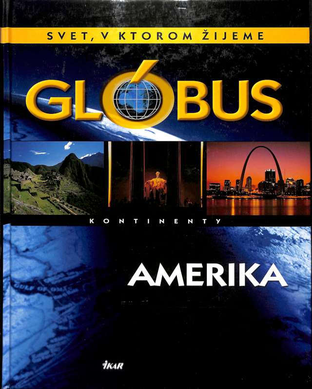 Glóbus - Amerika (kontinenty)