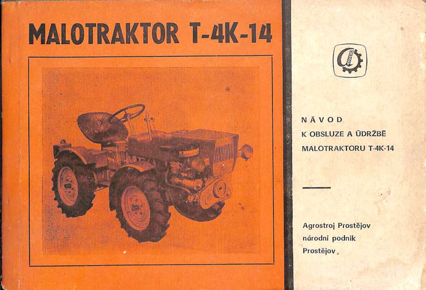 Malotraktor TZ-4K-14. Nvod k obsluze a drb