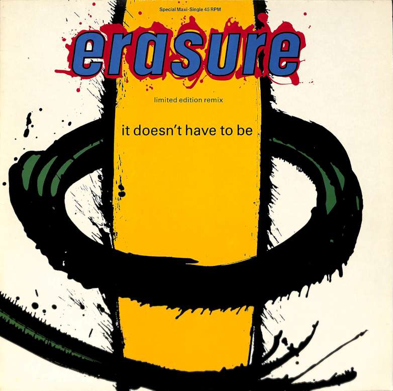 Erasure - It doesnt have to be. Limited Edition Remix (LP)