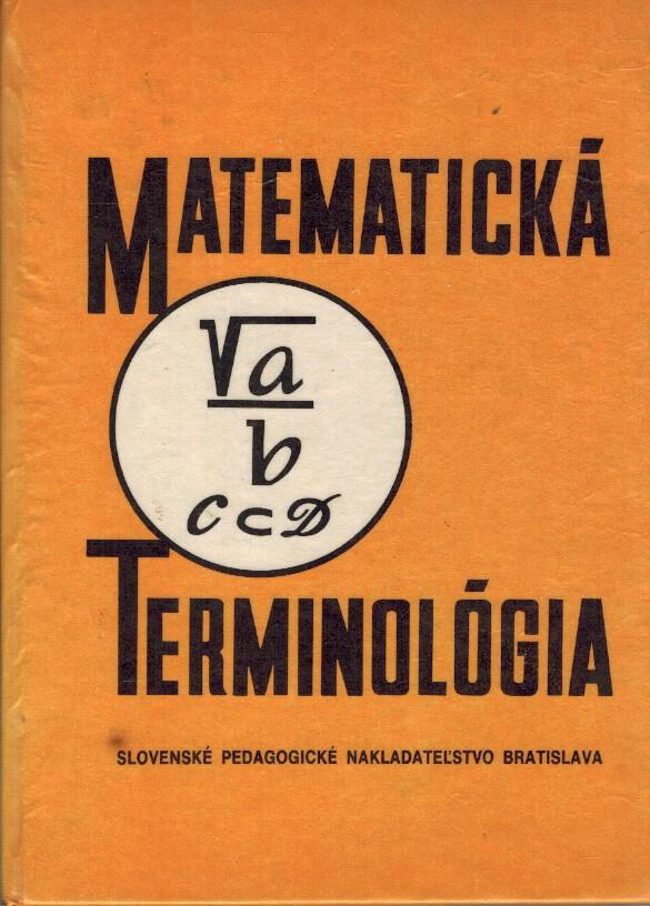 Matematick terminolgia