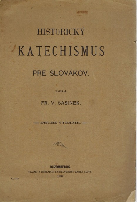 Historick katechismus pre slovkov 