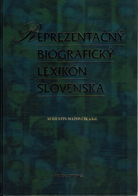 Reprezentan biografick lexikn slovenska